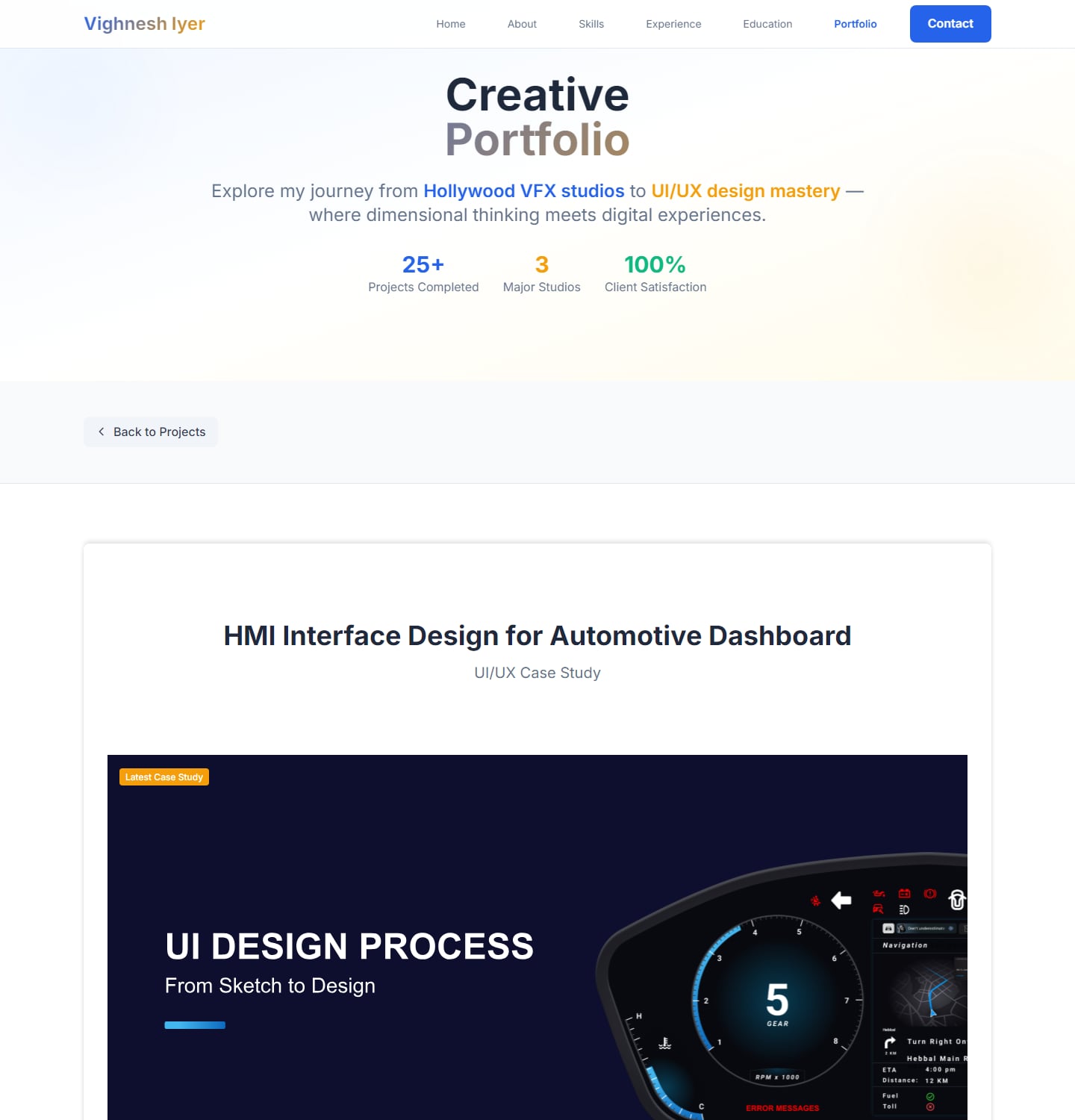 Before — A case study