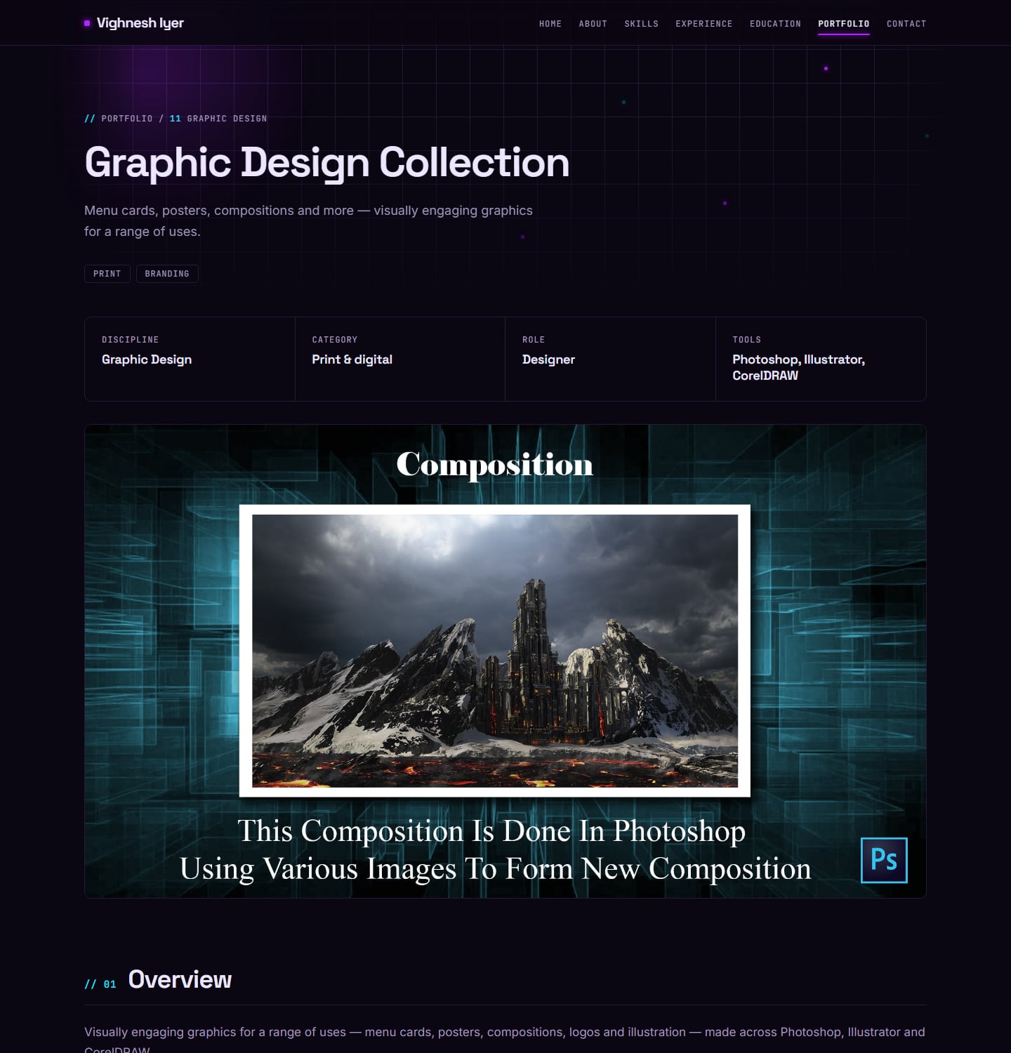 After — Graphic design